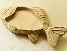 Handmade Wooden Fish For Wall Decor 
