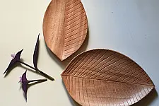 Wooden Cutlery ✼ Platters ( Set of Two)