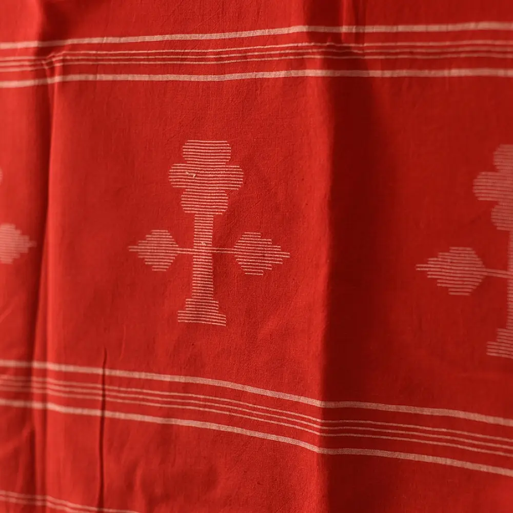shop Handloom Soft Cotton Jamdani Stole