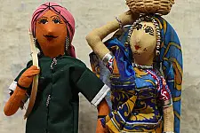 Gudiya - Jhabua Handmade Fabric Doll (Bhil) - A