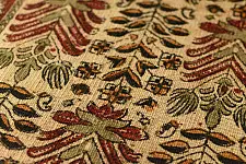 A finite infinity ❧ Kalamkari Natural Color Dhurrie ( 2 X 3 ) - A
