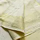 shop Handspun Cotton x Cotton Dhoti Khes - Zari Border