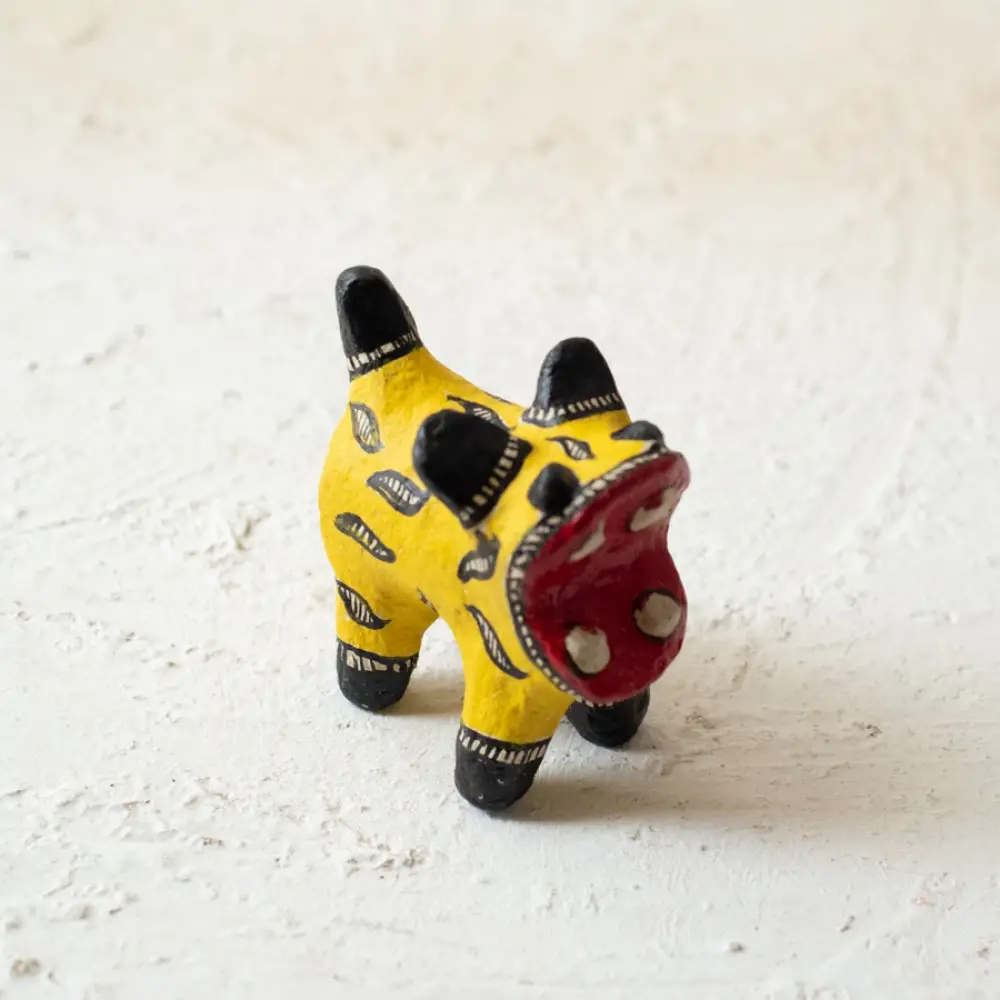 shop Madhubani Hand Painted Paper Mache ~ tiger