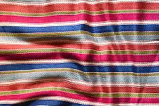 Mashru Fabric { Silk+Cotton } | Hand Woven Fabric - Stripes