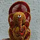 Shop Handmade dhaan murti - Paddy Craft | Ganeshji  (Red)
