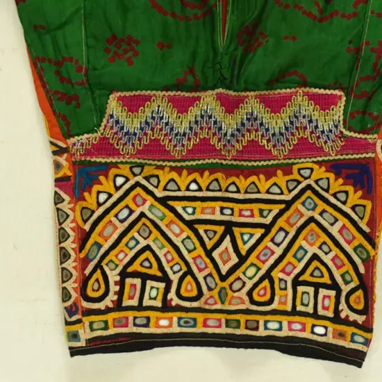 Hand Embroidered kutchi hand Blouse- Rabari Embroidery