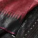 shop Pure Tussar Silk Maroom Saree With Black Border