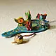shop Handmade Wooden toy grain pecking bird (Scroll The Boll)