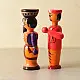 Shop Handmade Wooden toy -  Farmer Couple Set of Two