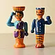 Shop Handmade Wooden toy -  Farmer Couple Set of Two