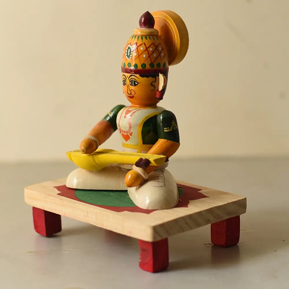 Shop Handmade Wooden toy - Saraswati
