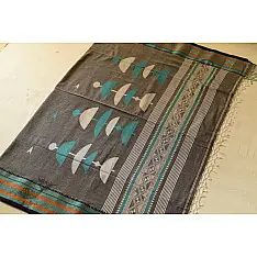 Casual Classics ❊ Handloom Cotton Saree - Woven Border