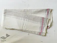 Damodar . दामोदर ~ Handwoven Pure Cotton Dhoti Khes