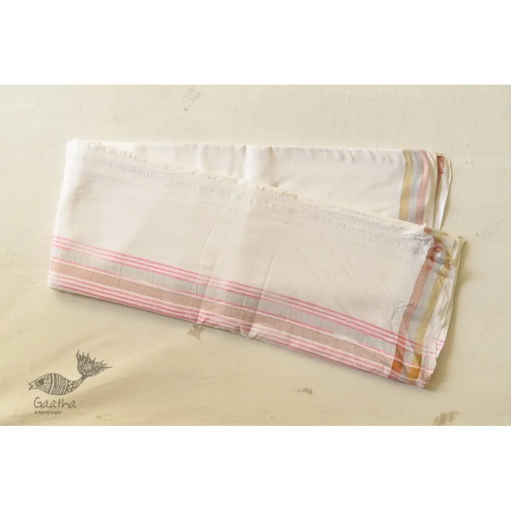 shop handwoven Cotton Dhoti - khes