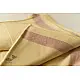 Handloom Cotton Dhoti & Khes Set - Yellow