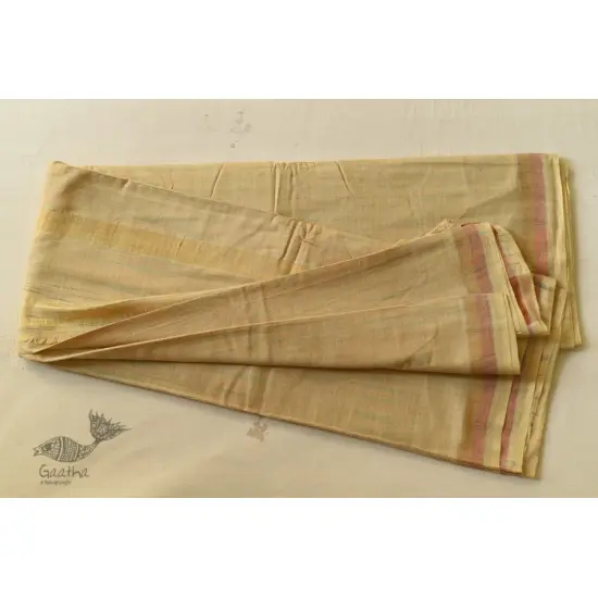 Handwoven Pure Cotton Dhoti & Khes