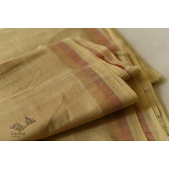 Handwoven Pure Cotton Dhoti & Khes