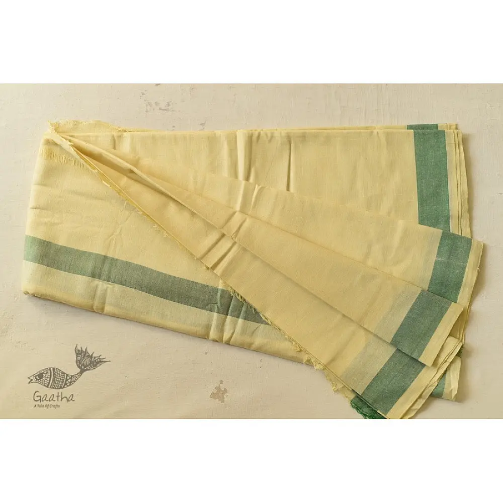 Handwoven Pure Cotton Dhoti & Khes