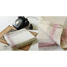Damodar . दामोदर ~ Handwoven Pure Cotton Dhoti Khes