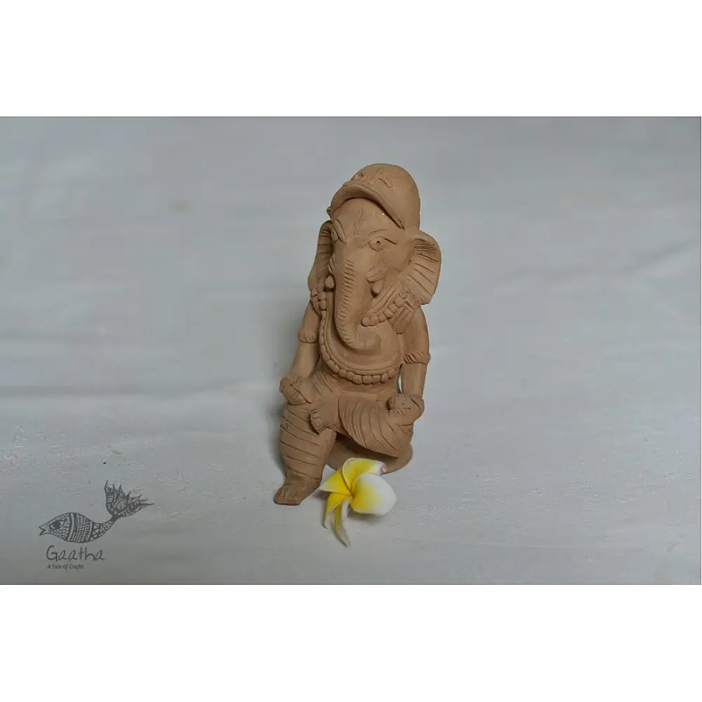 Terracotta Handmade Clay Eco friendly ganesha