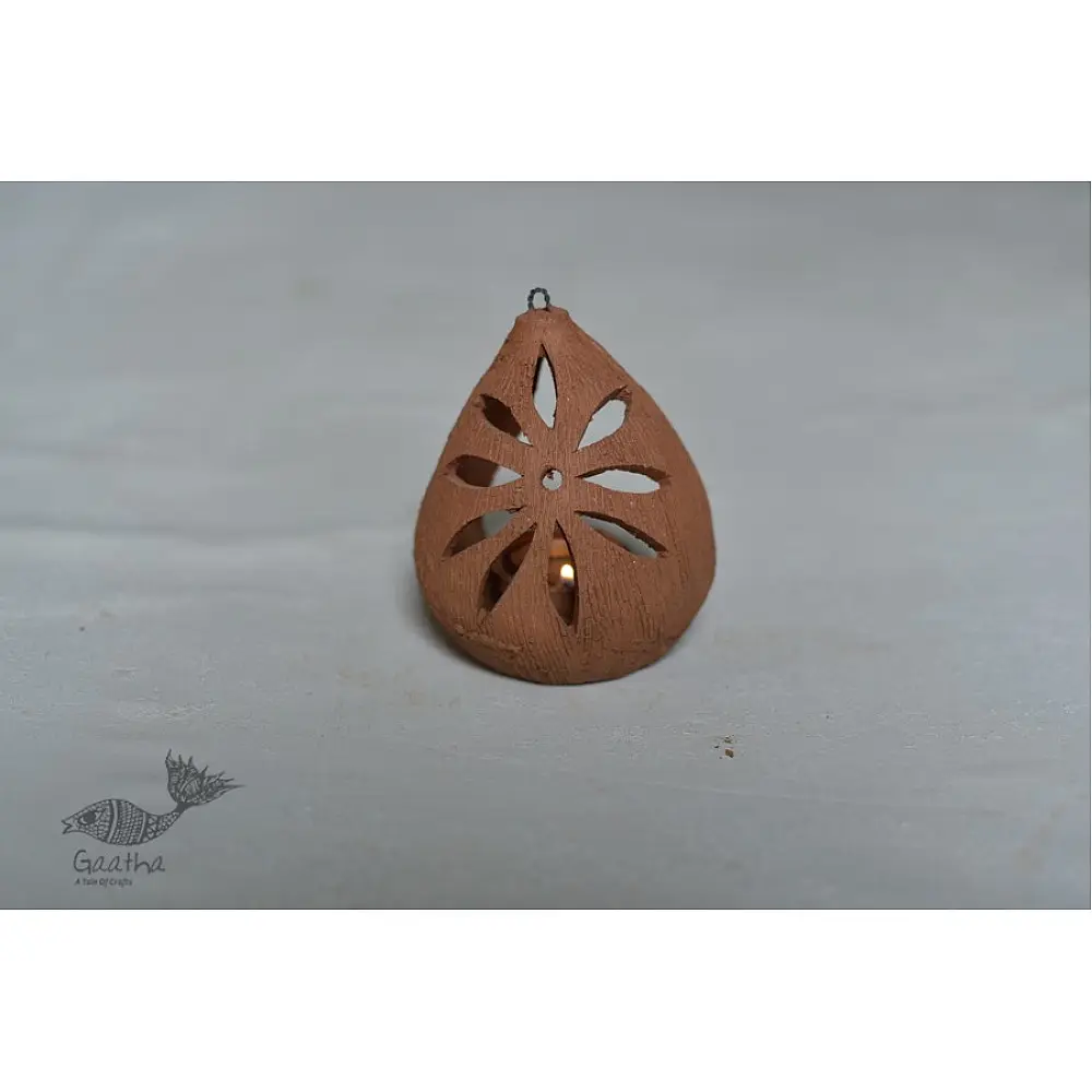 Terracotta Handmade Clay diya hanging