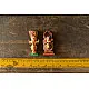shop Handmade Wooden Fridge Magnet Brahma & Saraswati