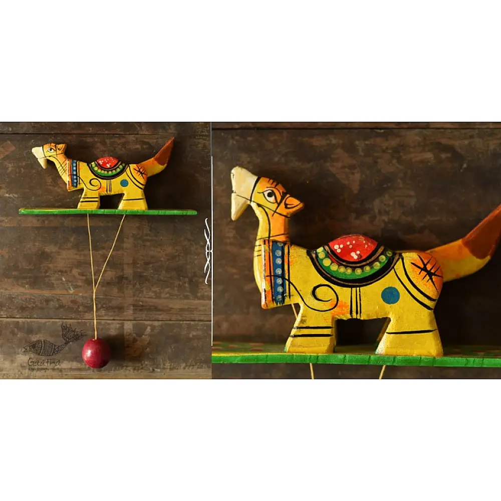 shop Handmade Wooden toy Camel 
