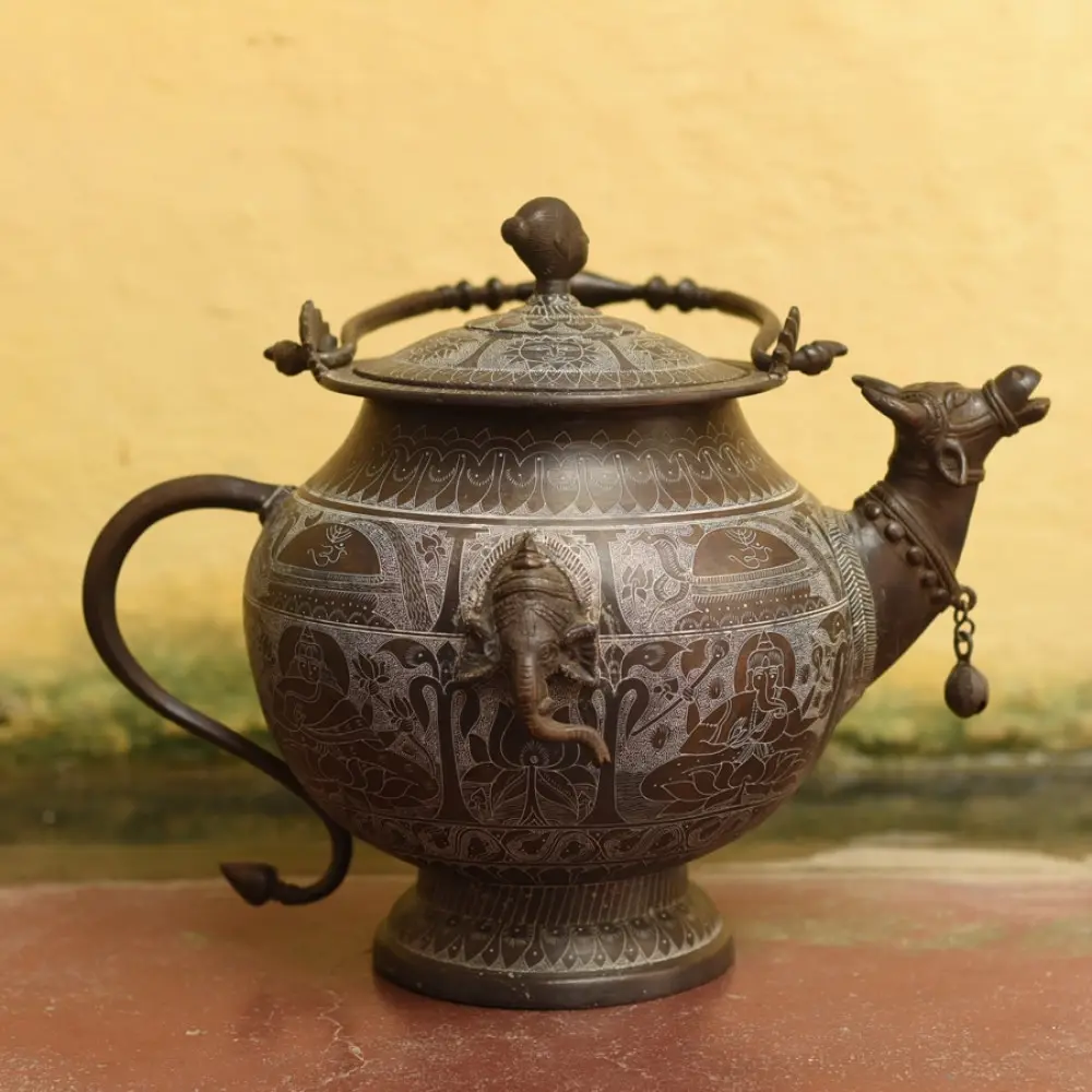 Shop antique Nandi Kamandal | handicrafts Khajuraho