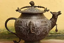 Antiquities from Khajuraho | Nandi Kamandal