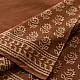 Dabu Cotton Saree with Bagru Print
