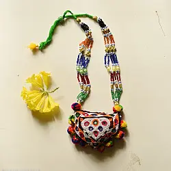 Folk Love ~ Banjara Bead Necklace - F