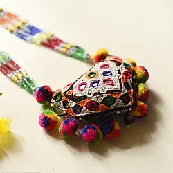 Folk Love ~ Banjara Bead Necklace - F