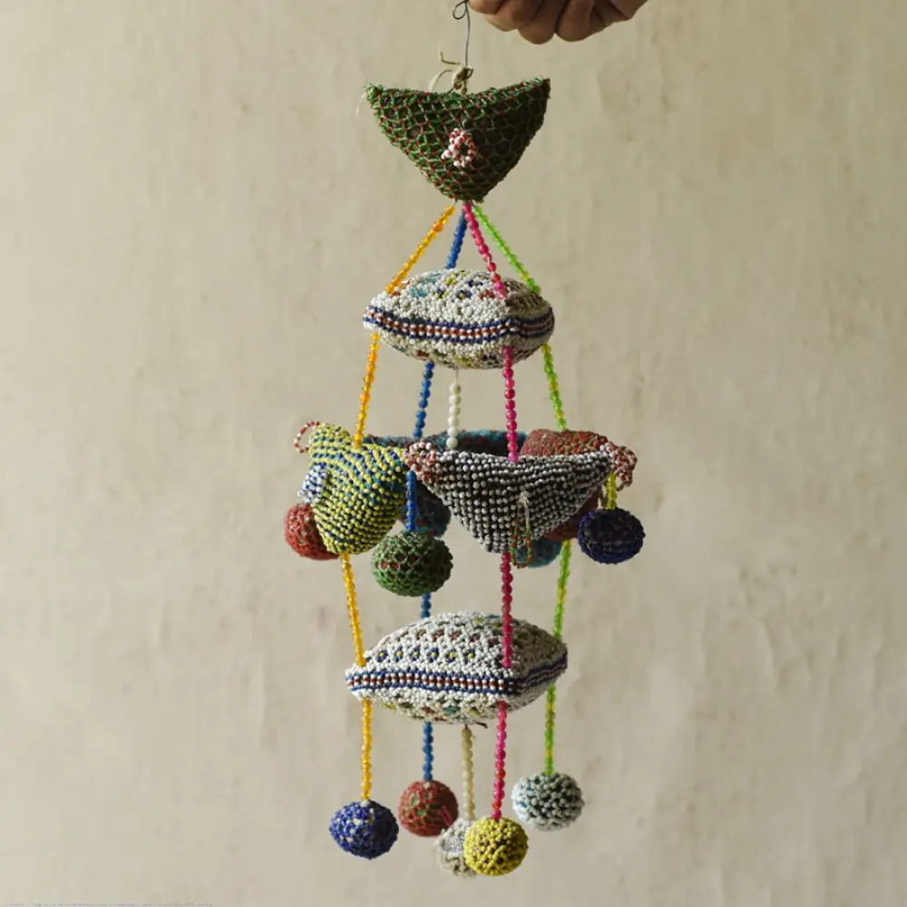 Handmade Bead Work ~ Old Latkan Hanging
