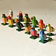 shop Handmade Wooden toy - Birds ( Set of 12 )