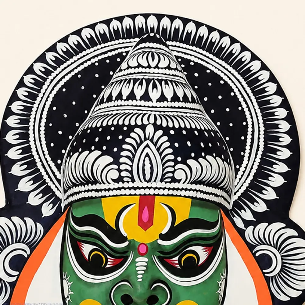 shop Paper Mache Chhau Mask - Handmade