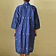 shop Jamdani - Handloom Cotton Blue Dress