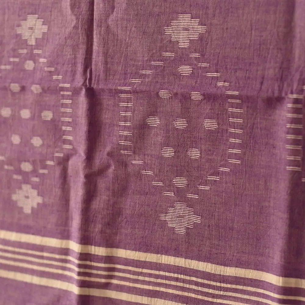 shop Handloom Soft Cotton Jamdani Stole