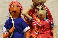 Gudiya - Jhabua Handmade Fabric Doll (Bhil) - B