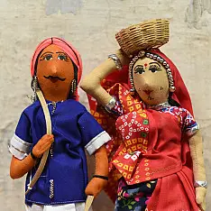 Gudiya - Jhabua Handmade Fabric Doll (Bhil) - B