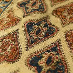 A finite infinity ❧ Kalamkari Natural Color Dhurrie ( 2 X 3 ) - B