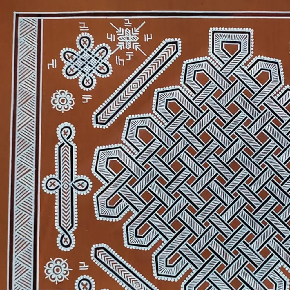 shop Mandana Art - Painting -  A Mat Design