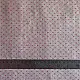 Hand Woven Fabric - Off White With Red Dots
