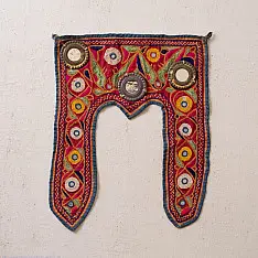 Treasure Trove ~ Rabari Embroidery - Kutchi Old Piece Hanging