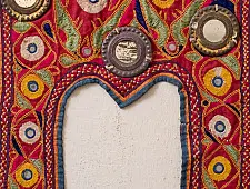 Treasure Trove ~ Rabari Embroidery - Kutchi Old Piece Hanging