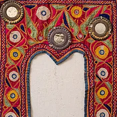 Treasure Trove ~ Rabari Embroidery - Kutchi Old Piece Hanging
