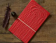Bahi khata Red diary ☙ 35 { 16" X 10" }