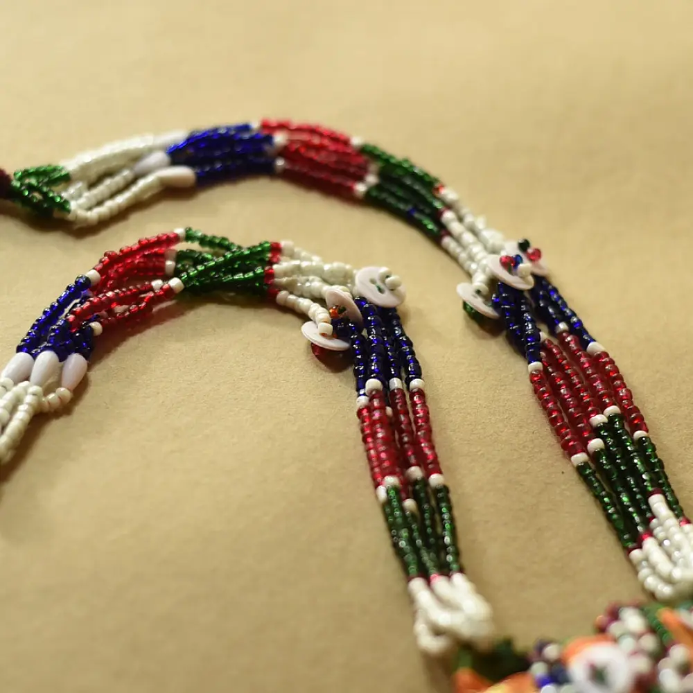 Handmade Banjara Bead Long Necklace