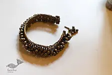 Kanupriya | White Metal Antique Payal (Single Piece) 