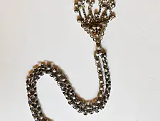 Kanupriya | White Metal Vintage Jewelry - Necklace