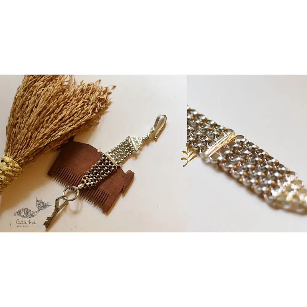 shop White Metal Vintage Jewelry - Kamar Juda / Waist Chain